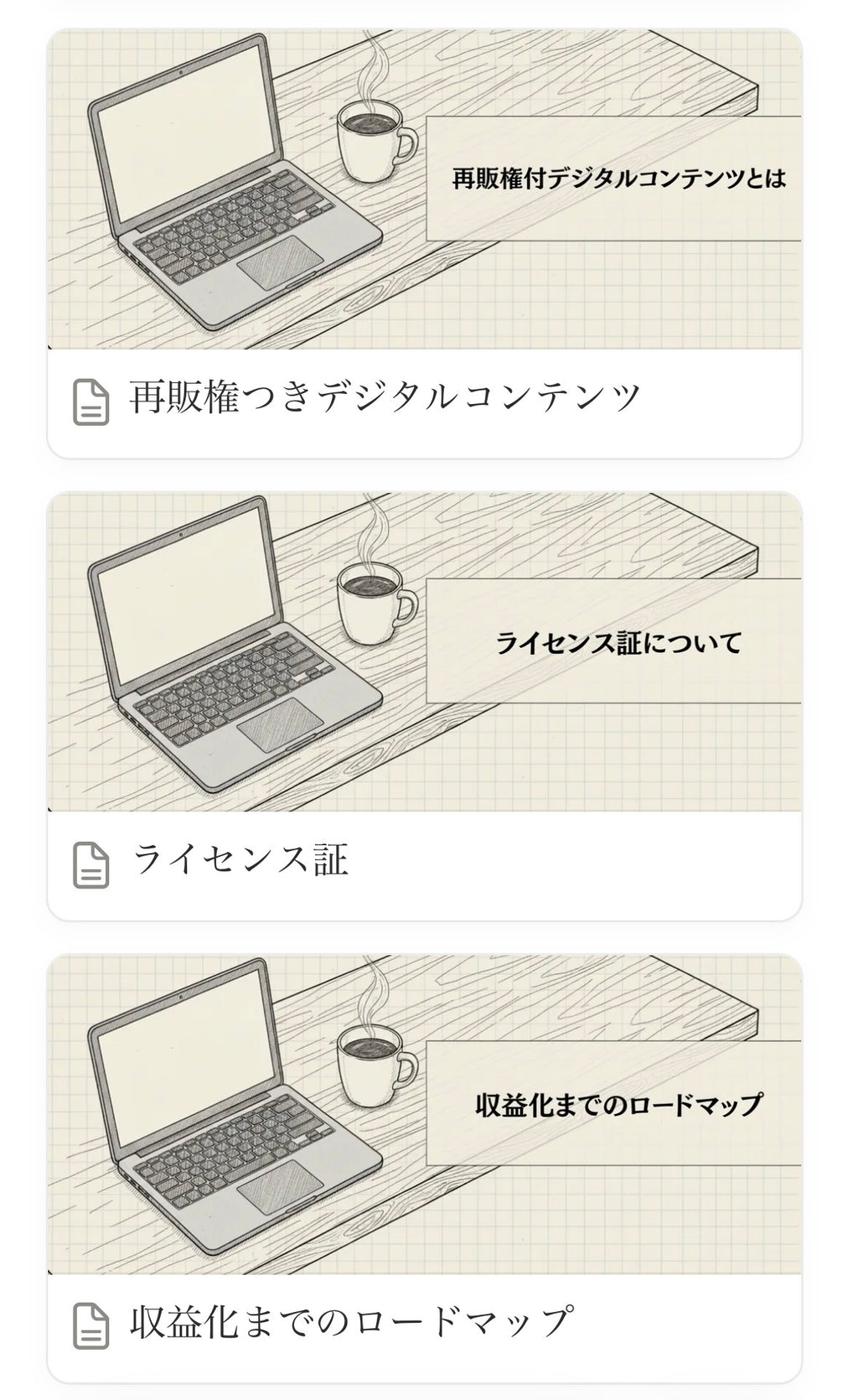 【超入門編】再販権付デジタルコンテンツの教科書